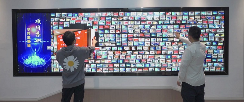 聚焦場(chǎng)景所需|華邦瀛觸摸拼接屏，開(kāi)啟互動(dòng)新體驗(yàn)